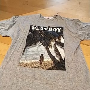 Oversized playboy shirt
